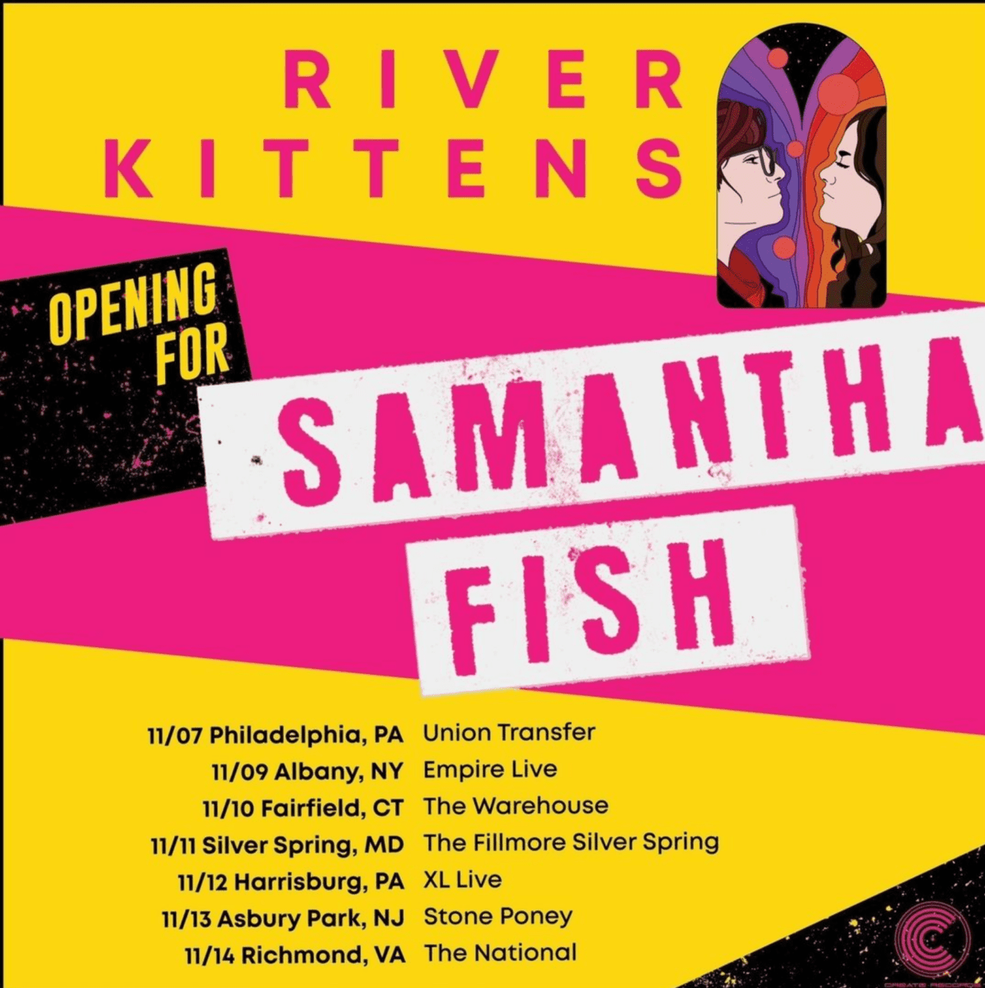 Poster River Kittens